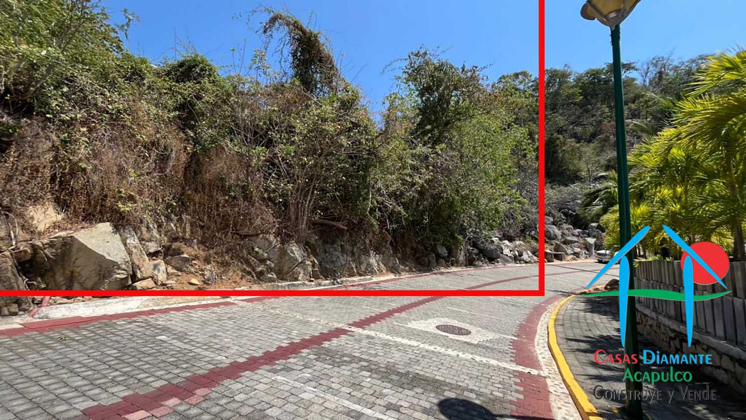 Terreno Brisas del Marqués Manzana F Lote 107 - Vista desde la calle 5